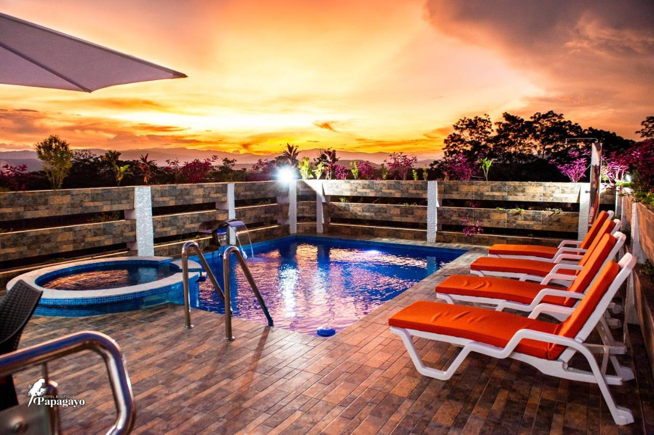 Hotel Boutique Papagayo 塔拉波托 外观 照片